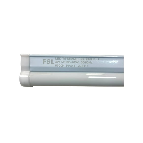 Tubo LED T5 Integrado 30 cm 4 W Luz Fría (6500K)– FSL