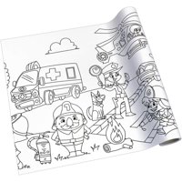 Info - Adhesivo Para Colorear Diseño Bomberos 4Mts - Ps