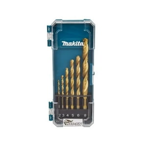 Makita - Set De Brocas De Metal Hss-Tin