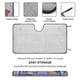 thumbnail image 2 of Parasol Plegable para Parabrisas Do Re Mi 130cm x 70cm, 2 of 6