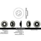 thumbnail image 1 of Disco Freno Para Auto Adc1475v, 1 of 4