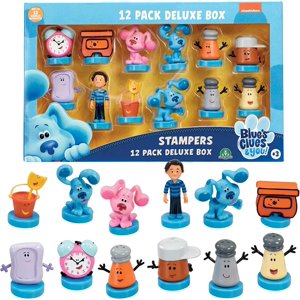 Pmi International - Blues Clues Stamps 12Pk Tickety Josh Shovel Pail Magenta
