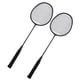 thumbnail image 4 of Juego De 2 Raquetas De Bádminton Ligeras Para Principiantes, Accesorios Para El Patio Trasero, Color Negro, 4 of 5