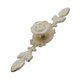 thumbnail image 1 of El hardware europeo de la perilla de puerta del gabinete del cajón de Rose de la aleación del cinc del estilo tira grande, 1 of 3