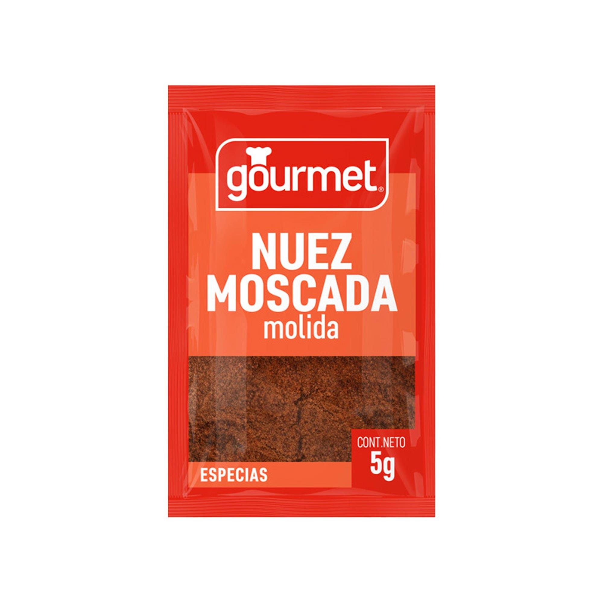 Nuez Moscada Molida Bolsa 5 g Gourmet