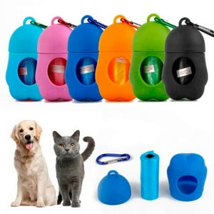 Genérico - Dispensador De Bolsas Para Paseo De Mascotas 5 Rollos