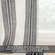 thumbnail image 5 of Cortinas DriftAway Farmhouse, mezcla de lino, 244 cm, con rayas negras, 5 of 7