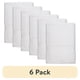 thumbnail image 1 of Toalla de baño Mainstays 100 algodón 30 x 60" pack de 6 blanca, 1 of 3