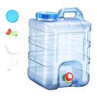 Ioensy - Tanque De Agua Portátil Contenedor De Almacenamiento De Agua Barril De Agua Para Acampar Al Aire Libre 20 Litros