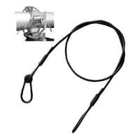 Genérica - Cable Acero Recubierto 45Kg Multifunción 1,5 Metros X 3Mm