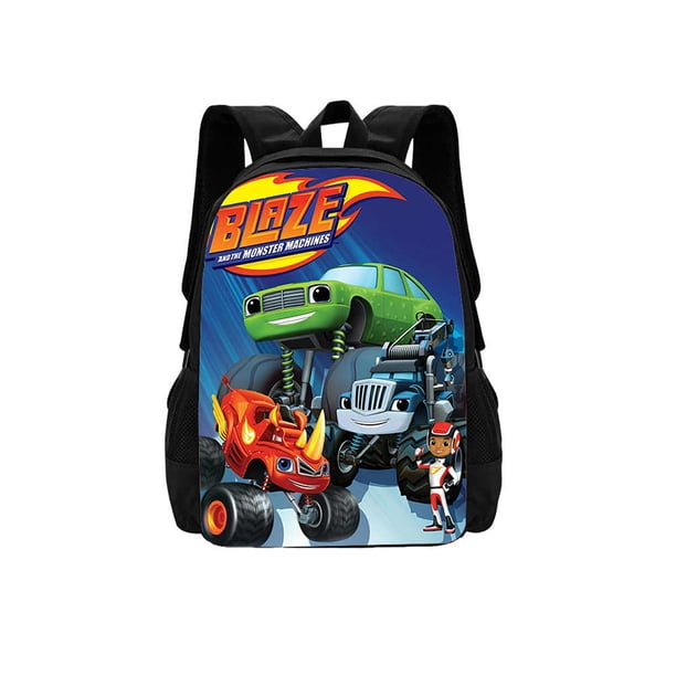 Blaze and Monster Machine Backpack Boys and Girls Pencil Bag Cartoon Printed Book Bag Mochila Children's Best Gift