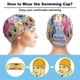 thumbnail image 3 of Shimmer y Shine Gorro de Natación de Licra, Gorro de Baño de Tela Cómoda, Gorro Elástico Antideslizante para Hombres, Mujeres y Niños, 3 of 6