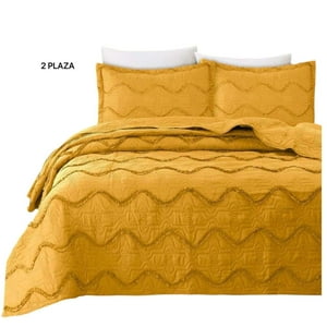 Oem - Cubrecama Y Fundas Con Faralado Dos Plazas Dormitorio 5