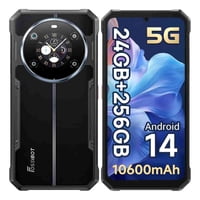 Fossibot F109 Celular 8Gb/256Gb Dual Sim- Negro 5G 10600 Mah