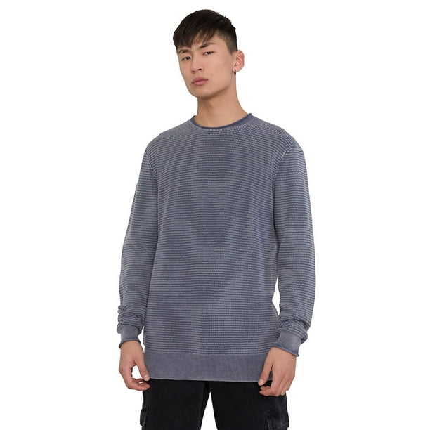 Sweater Hombre Lavado Azul Corona