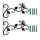 thumbnail image 5 of 2 Cestas Colgantes Para Colgar En La Pared, Colgador De Plantas Con Ganchos, Hada Silenciosa De 3 Hojas, 5 of 5
