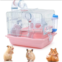 Genérico - Jaula Para Hámster Con Túneles Divertidos Transportadora