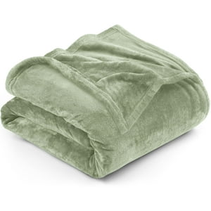Utopia Bedding - Cama Polar Blanket Utopia, Tamaño King, Color Verde Salvia, 300 G/M²