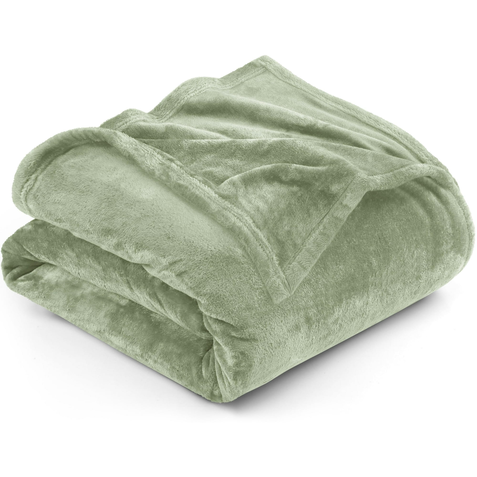 Utopia Bedding - Cama Polar Blanket Utopia, Tamaño King, Color Verde Salvia, 300 G/m²