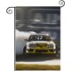 thumbnail image 1 of Auto de Carrera-bandera de jardín temática. Regalo perfecto para fans, amigos y familiares, ideal para actividades al aire libre y decoración de fiestas.28CM*45CM, 1 of 5