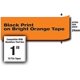 thumbnail image 4 of Tape Brother Genuine P-Touch TZE-B51, 24 mm x 5 m, negro/naranja, 4 of 4