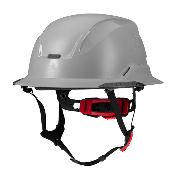 CASCO LIFT Safety Radix de Visera Completa Gris Sin Ventilación