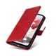 thumbnail image 3 of Funda Billetera para Samsung Galaxy M34 5G con Porta Tarjetas y Soporte Ajustable Rojo, 3 of 5