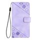 thumbnail image 4 of Funda Cartera para Motorola MOTO G35 con Soporte y Ranuras, Resistente a Golpes y Rayones Morado, 4 of 5