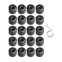 Ioensy - 20 Piezas Tapas Universales Para Tuercas De Rueda De 17Mm Tapas Flexibles Duraderas Reutilizables