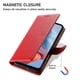 thumbnail image 4 of Funda para FOXDOCK Motorola Edge 50 Fusion– Cuero Premium, 3 ranuras para tarjetas, Protección contra impactos, 4 of 5
