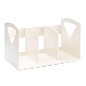 Magideal - Estantería Estantería De Escritorio Extensible Organizador De Almacenamiento Estante De Exhibición Organizador De Escritorio Para Suministros De Ofici