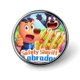thumbnail image 1 of Sheriff Labrado-Theme Round Button Badge: Premium Metal Construction, Ideal for High-End Events 2.8 cm, 1 of 6