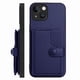 thumbnail image 2 of FOXDOCK Funda para iPhone 14 con Bloqueo RFID - Diseño Elegante con Cierre de Botón, 2 of 5