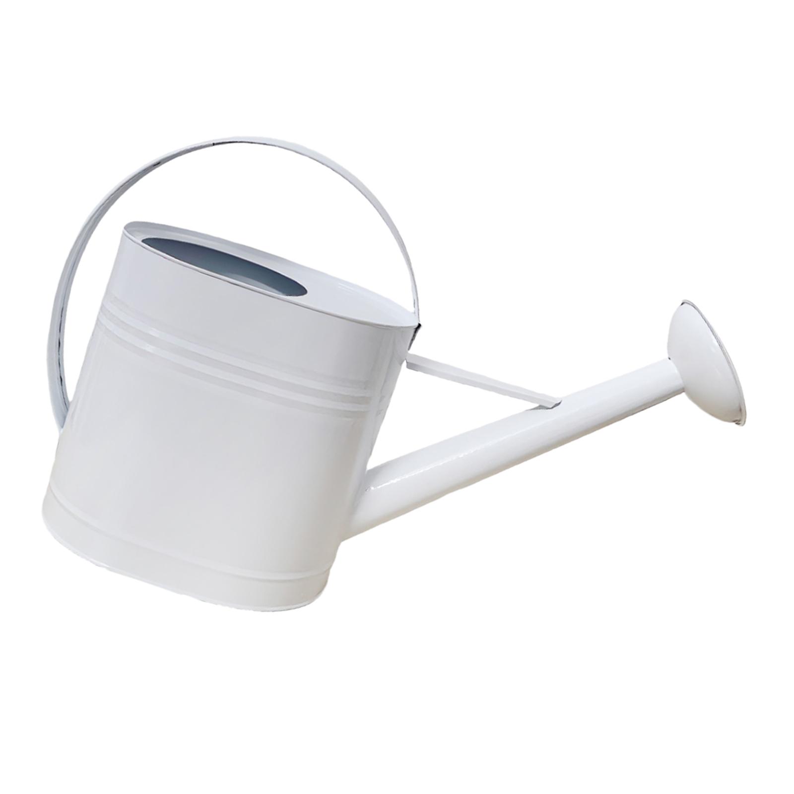 Ioensy - Regadera De Boca Larga De 5 L Para Jardín, Flores, Plantas De Interior Y Exterior.