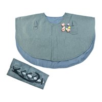 Magideal - Protección Contra Los Hombros Anti -Gratt Grasse, Pájaros Parroquíes Con Soportes De Pájaros, Cape De Formación De Loros Del Capítulo, Para Bolígrafos Chal Y Mangas