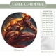 thumbnail image 2 of Flashman-theme Fitted Round Tablecloths Elastic Edged Table Covers Waterproof Table Cloth for Kitchen Holiday Party Tables Decor 120cm, 2 of 6