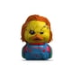 thumbnail image 5 of Figura de vinilo TUBBZ Mini Horror Chucky Cosplaying Rubber Duck, 5 of 7