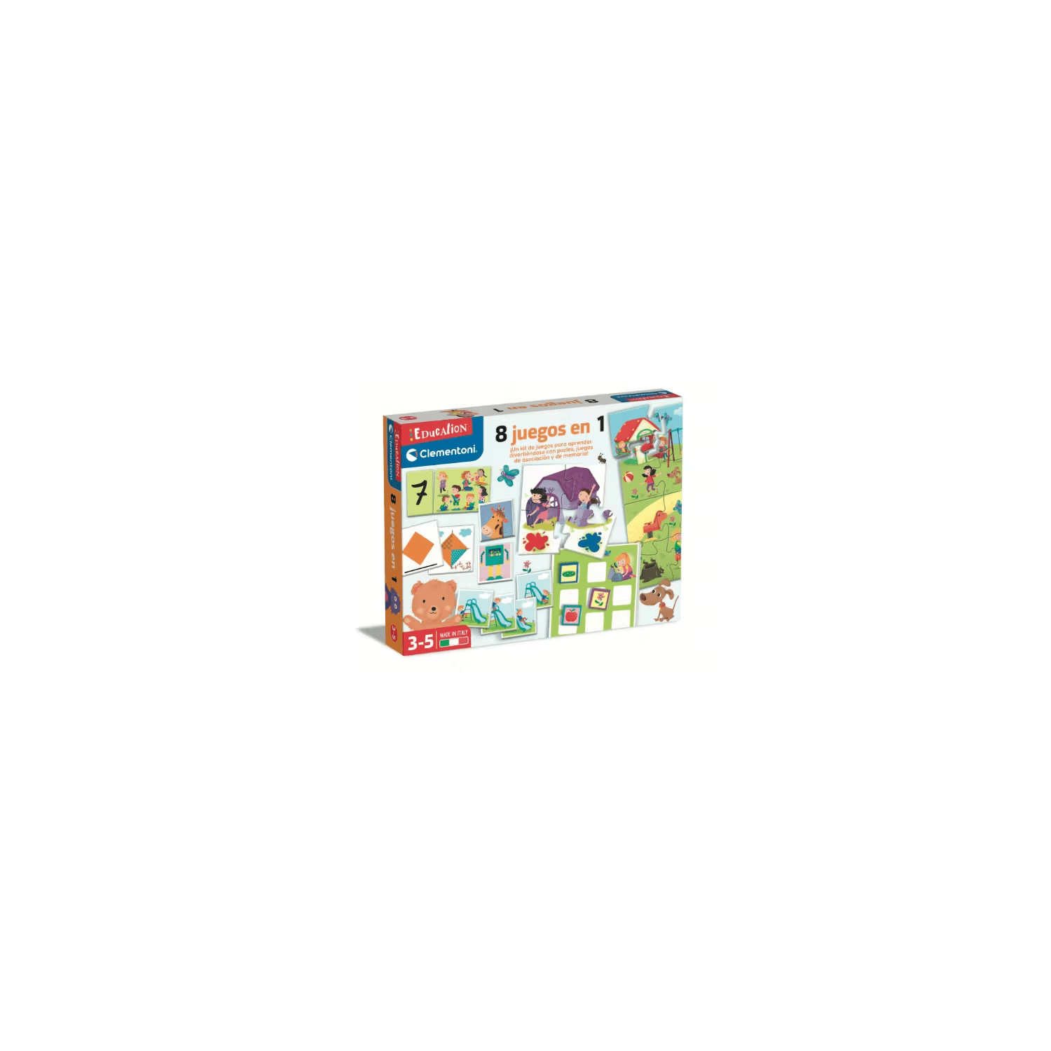 Kit 8 Juegos en 1 Clementoni | Lider