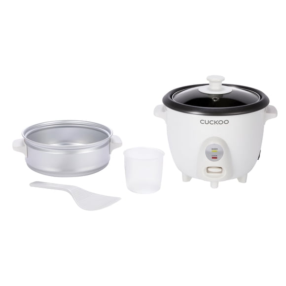 Arrocera CUCKOO CR-0301C de 3 tazas, mini vaporera
