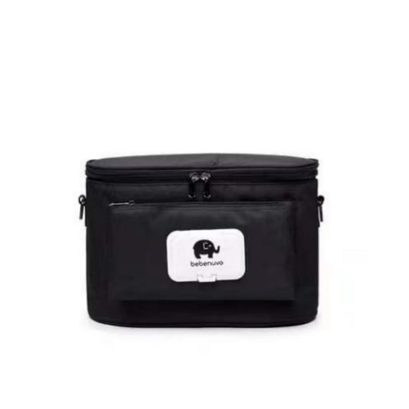 Bolso Organizador Colgante Para Coche De Bebe Negro