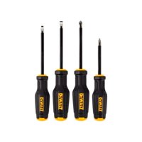 Set 4 Destornilladores Maxfit Dewalt Dwht65101 Negro