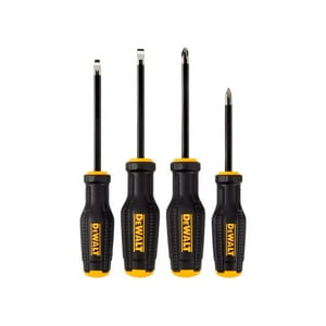Set 4 Destornilladores Maxfit Dewalt Dwht65101 Negro
