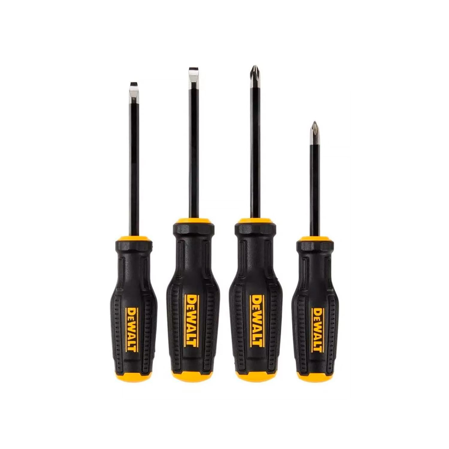 Set 4 Destornilladores Maxfit Dewalt Dwht65101 Negro