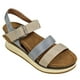 thumbnail image 2 of Sandalias de Mujer con Hebilla y Plataforma TGH09 Beige, 2 of 5