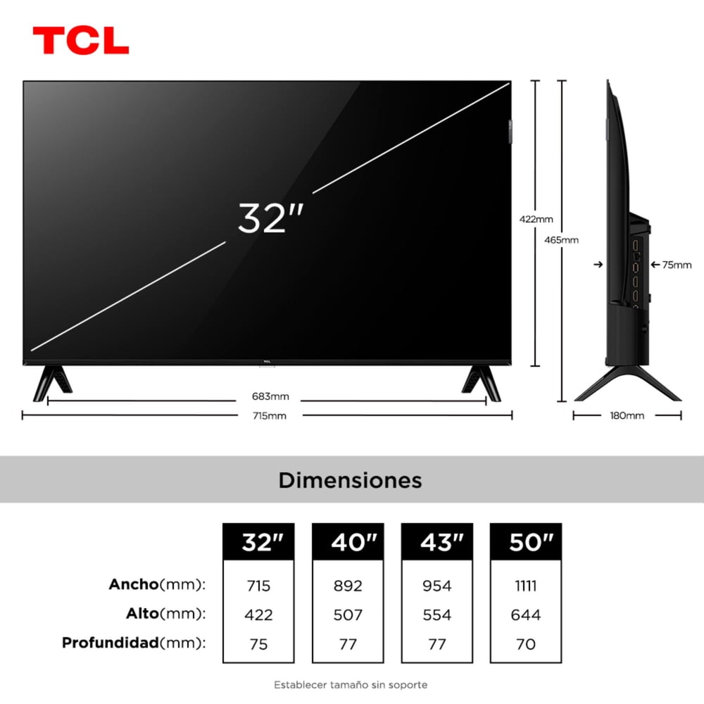 TCL S5LR 32", foto 3