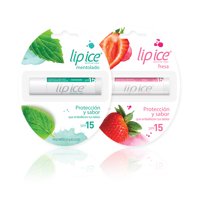 Lip Ice - Pack Regular 2 Sabores Fresa/Menthol