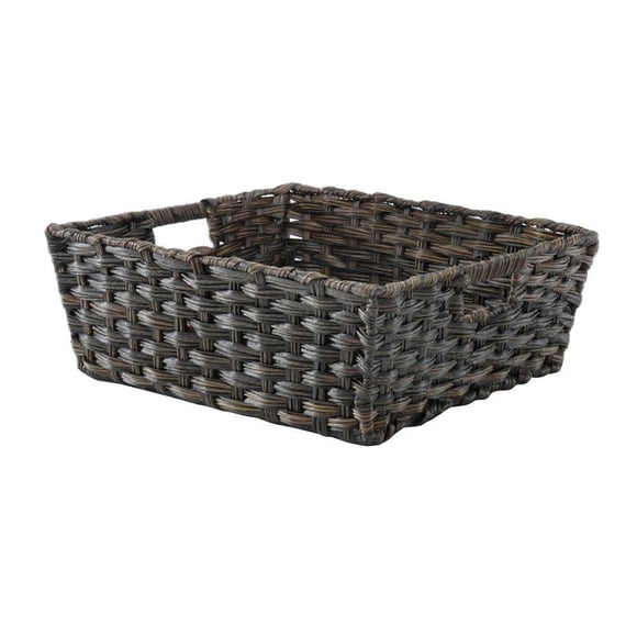 Bolsa de almacenamiento Whitmor Rattique DW 15 x 13 x 5, paquete de 4