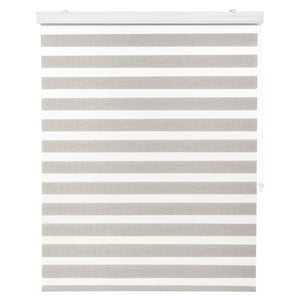 Chantilly - Cortina Duo Con Cenefa Premium 150 X 240 Cm Gris Plata