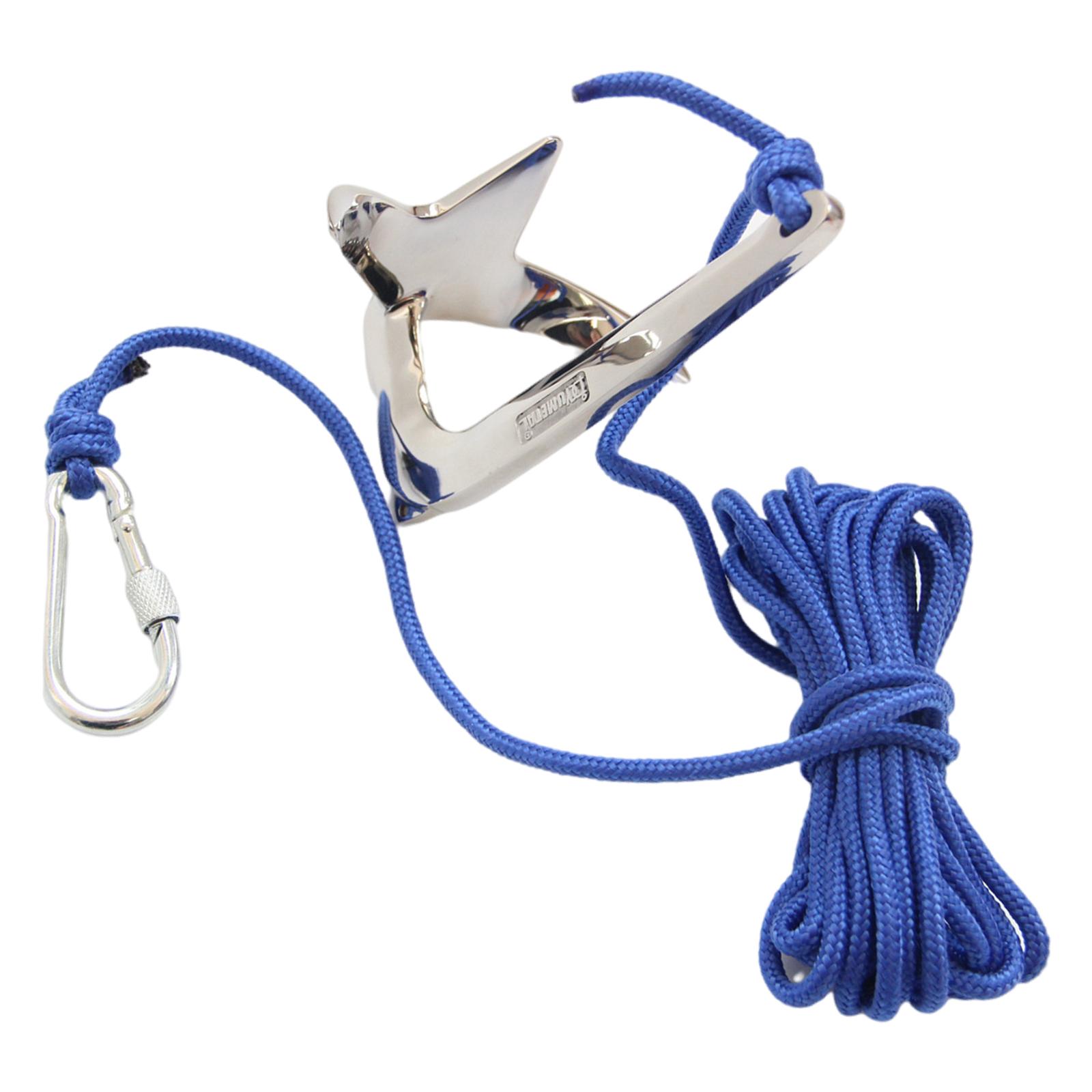 Ioensy - Ancla De Barco Estilo Bruce, Grado Marino, Ajuste Pulido Para Botes De Yate