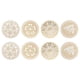 thumbnail image 3 of Parte Inferior De La Cesta De Ganchillo De Madera De 8 Piezas Para La Fabricación Artesanal De Bolsas De Tejer DIY, 3 of 5